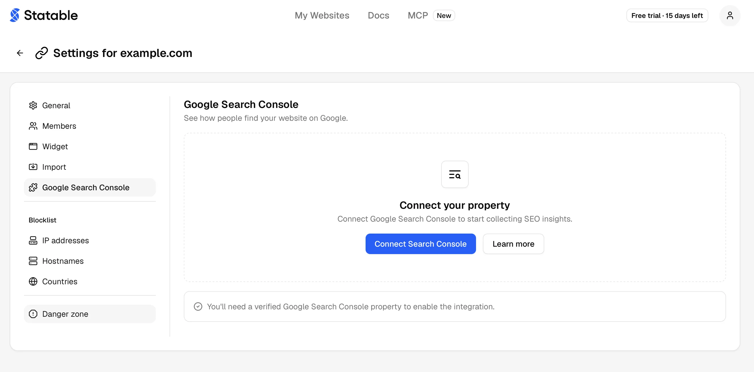 Google Search Console